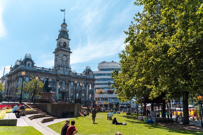 campus of University of Otago in New Zealand